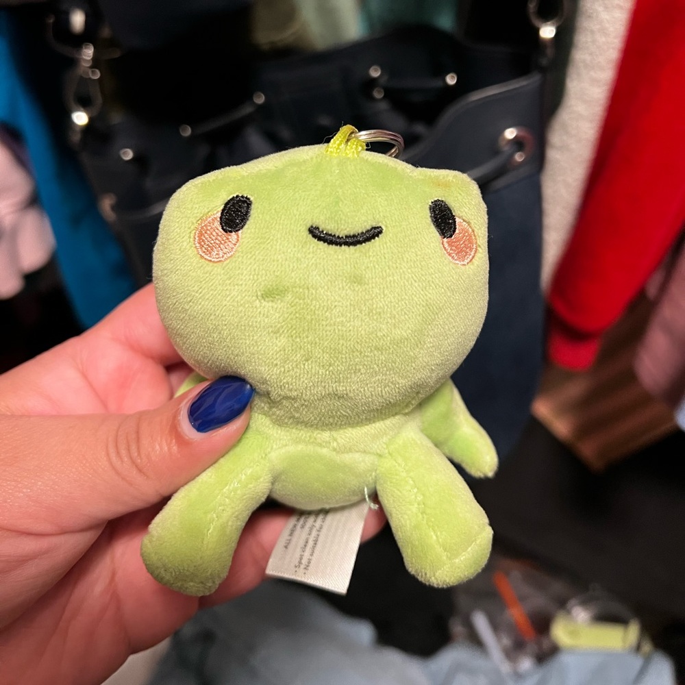 Smoko Frankie Frog Plush keychain